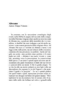 Abramo - Filippo Valenza