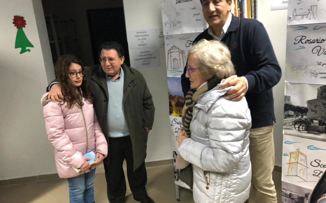 Antonio rinnova il sostegno alla Associazione Filippo Valenza. Fa una donazione per il “Corso di Lingua all’Estero”