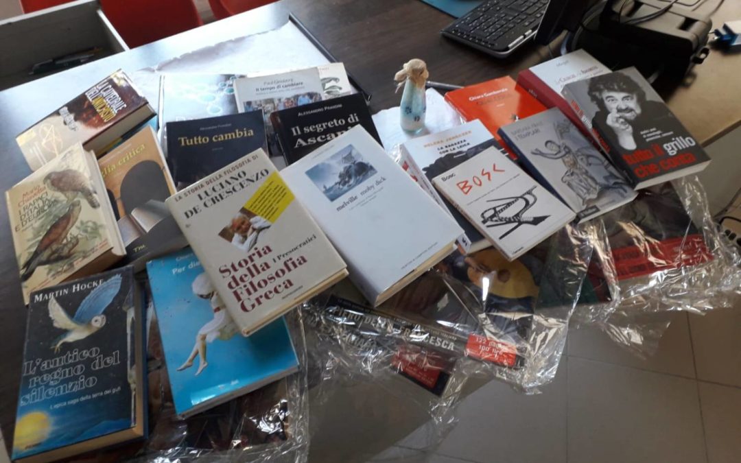 DONAZIONE DI LIBRI DA DAMIANO SPEDALE