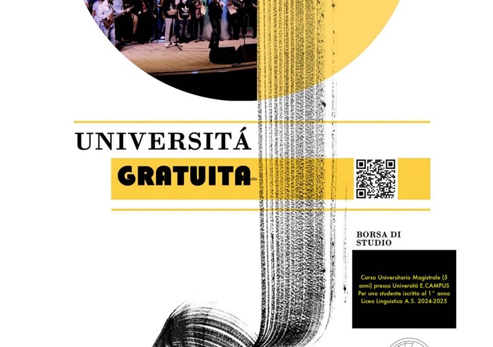 UNIVERSITA’ GRATIS … per il futuro dei giovani!!!